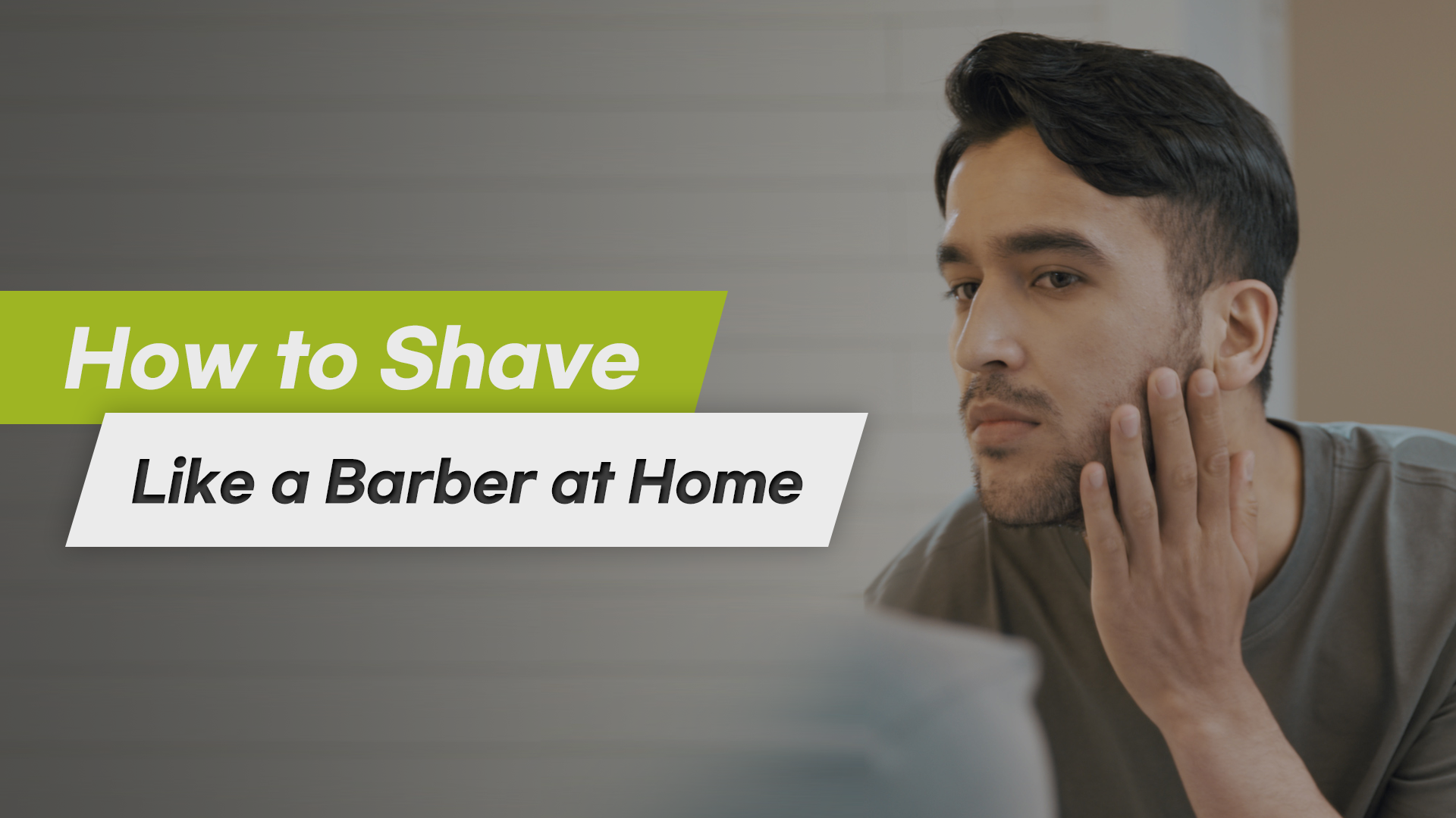 Shaving Story: How to Shave Like a Barber at Home